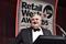 Mark Price received a standing ovation while collecting the Oracle Outstanding Contribution to Retail award